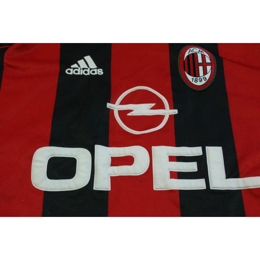 Maillot football rétro Milan AC domicile 2000-2001 - Adidas - Milan AC