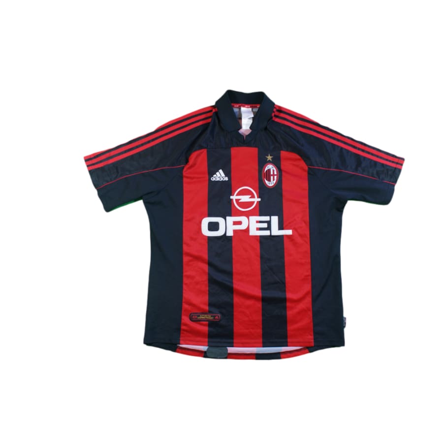 Maillot football rétro Milan AC domicile 2000-2001 - Adidas - Milan AC