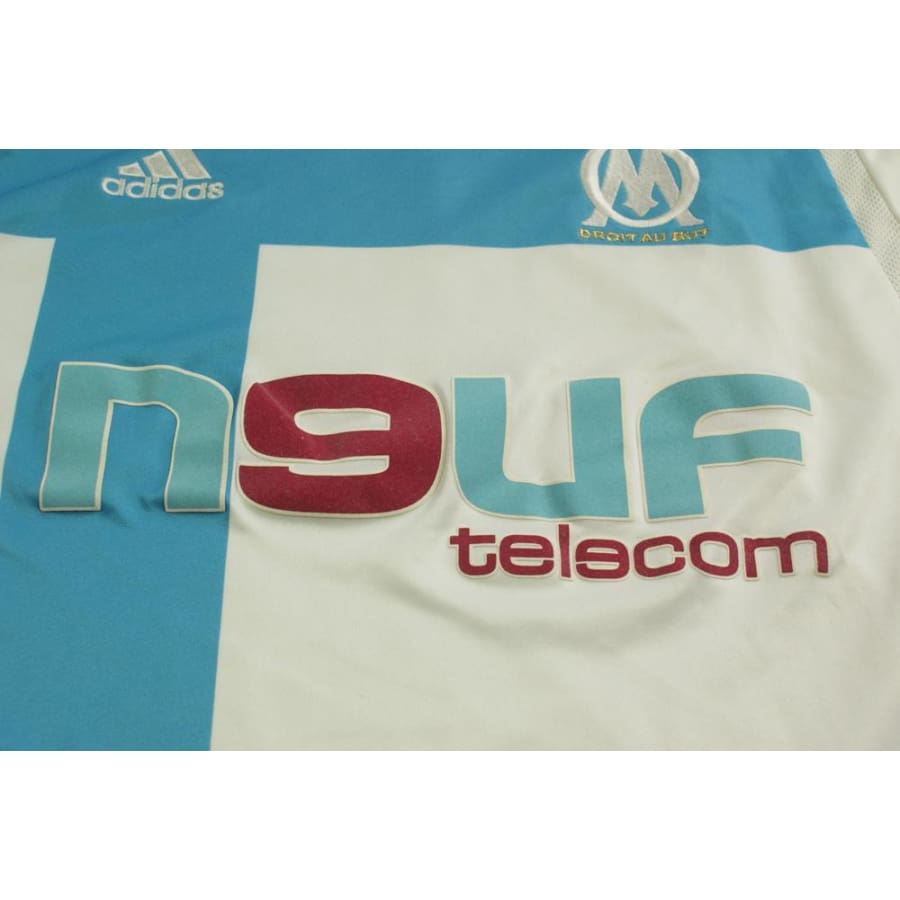 Maillot football rétro Olympique de Marseille domicile 2004-2005 - Adidas - Olympique de Marseille