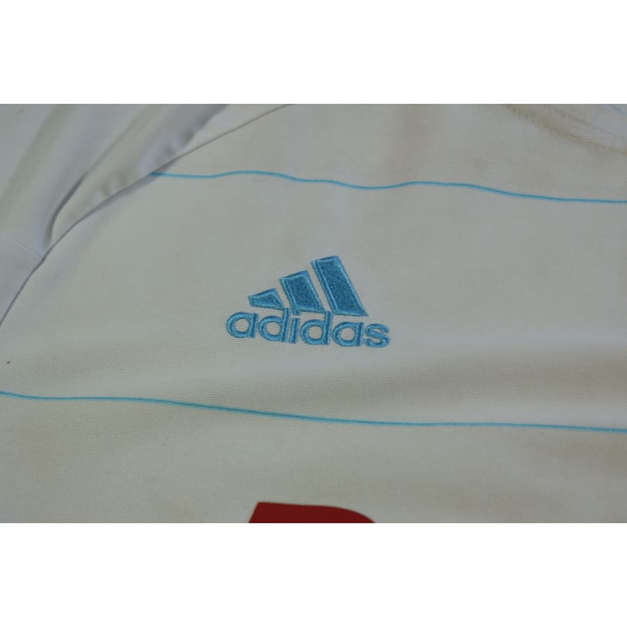 Maillot football rétro OM domicile 2010-2011 - Adidas - Olympique de Marseille