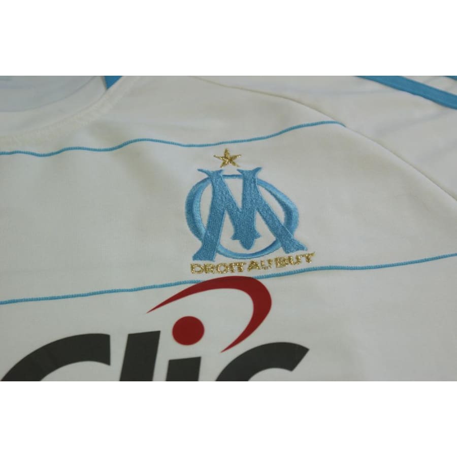 Maillot football rétro OM domicile N°10 GIGNAC 2010-2011 - Adidas - Olympique de Marseille