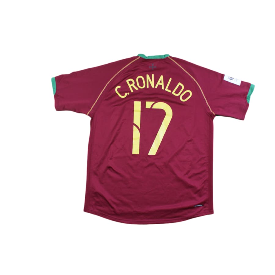 Maillot football rétro Portugal domicile N°17 C.RONALDO 2006-2007 - Nike - Portugal