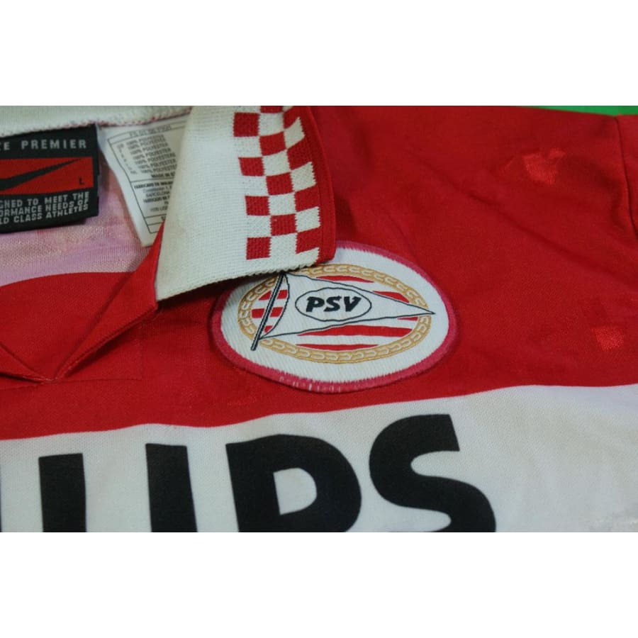 Maillot football rétro PSV domicile N°10 1995-1996 - Nike - PSV