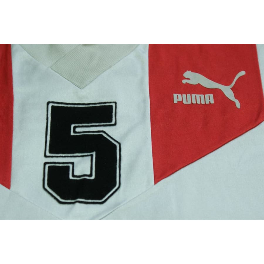 Maillot football rétro Puma N°5 années 1990 - Puma - Autres championnats