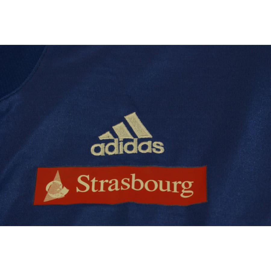 Maillot football rétro RC Strasbourg Alsace domicile 2005-2006 - Adidas - RC Strasbourg Alsace