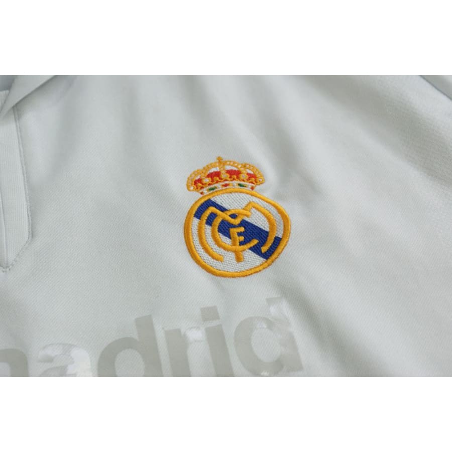 Maillot football rétro Real Madrid CF domicile N°7 RAUL 2001-2002 - Adidas - Real Madrid