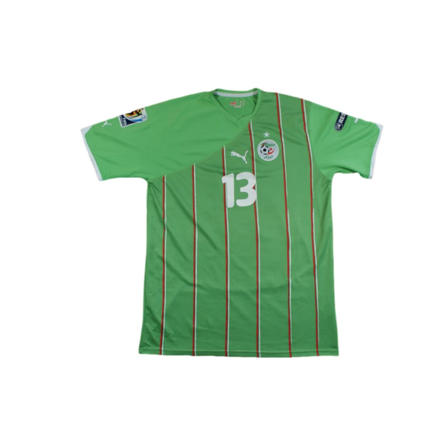 Maillot football vintage Algérie domicile N°13 MATMOUR 2010-2011 - Puma - Algérie