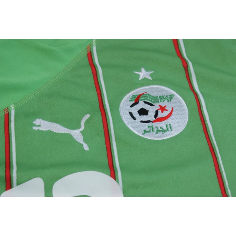 Maillot football vintage Algérie domicile N°13 MATMOUR 2010-2011 - Puma - Algérie