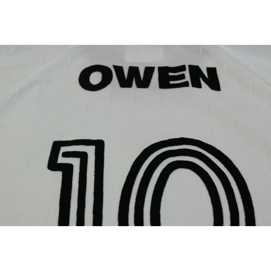 Maillot football vintage Angleterre supporter N°10 OWEN années 2000 - Umbro - Angleterre