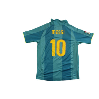 Maillot football vintage Barcelone extérieur N°10 MESSI 2007-2008 - Nike - Barcelone