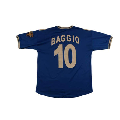 Maillot football vintage Brescia domicile N°10 BAGGIO 2000-2001 - Garman - Autres championnats