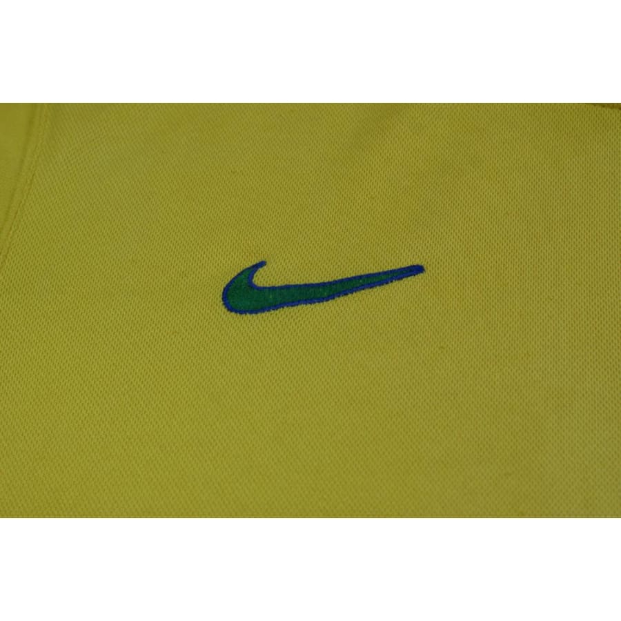 Maillot football vintage Brésil domicile 1998-1999 - Nike - Brésil