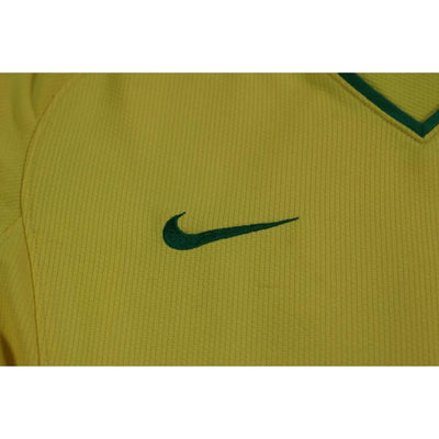 Maillot football vintage Brésil domicile enfant 2007-2008 - Nike - Brésil