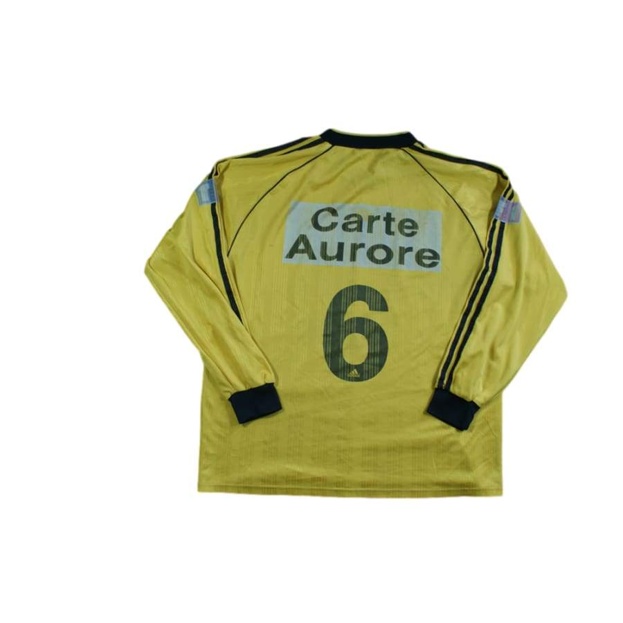 Maillot football vintage Coupe de France Carte Aurore N°6 années 2000 - Adidas - Coupe de France