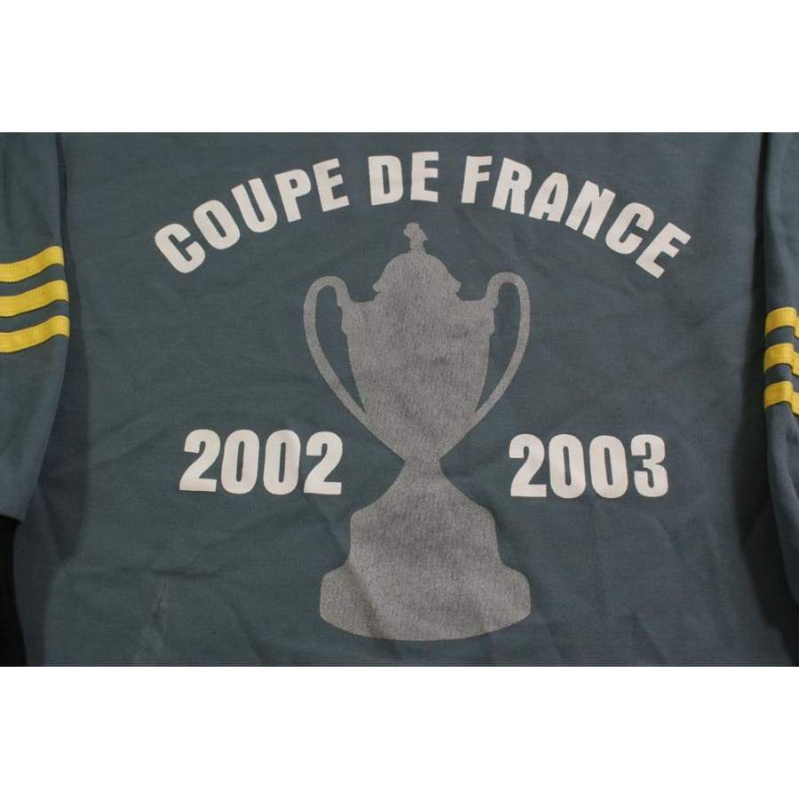Maillot football vintage Coupe de France gardien N°1 2002-2003 - Adidas - Coupe de France