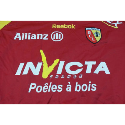 Maillot football vintage domicile RC Lens N°27 SOX 2009-2010 - Reebok - RC Lens