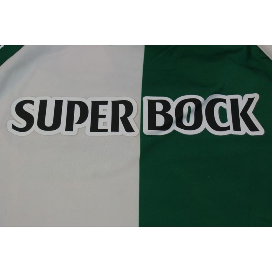 Maillot football vintage domicile Sporting Portugal SUPER BOCK années 2010 - Puma - Sporting Clube de Portugal