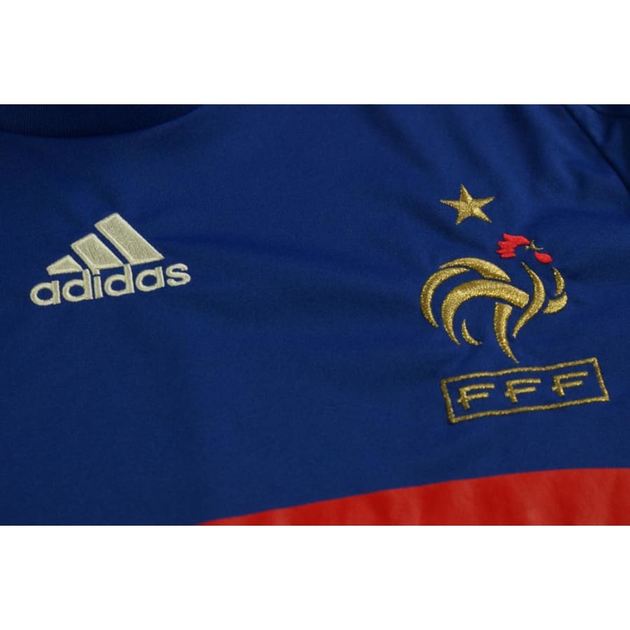 Maillot football vintage équipe de France domicile 2008-2009 - Adidas - Equipe de France