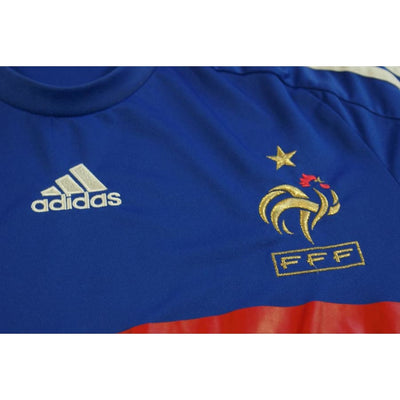 Maillot football vintage équipe de France domicile 2008-2009 - Adidas - Equipe de France