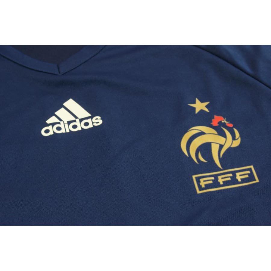 Maillot football vintage équipe de France domicile 2010-2011 - Adidas - Equipe de France