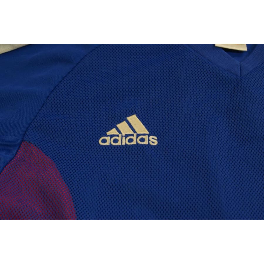 Maillot football vintage Equipe de France domicile N°20 TREZEGUET 2002-2003 - Adidas - Equipe de France