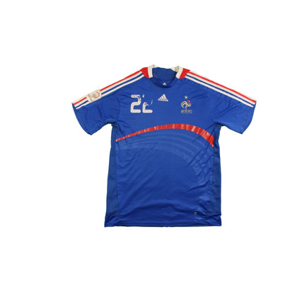 Maillot football vintage équipe de France domicile N°22 RIBERY 2008-2009 - Adidas - Equipe de France