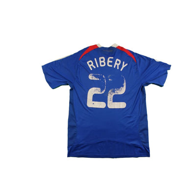 Maillot football vintage équipe de France domicile N°22 RIBERY 2008-2009 - Adidas - Equipe de France