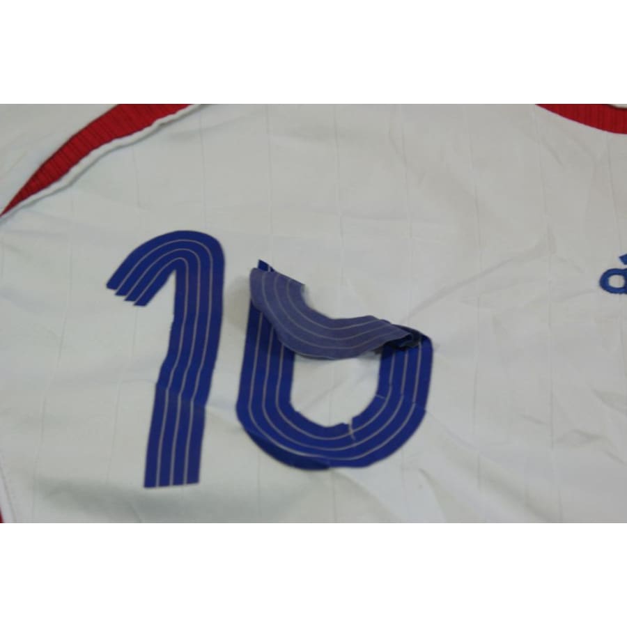 Maillot football vintage Equipe de France extérieur N°10 ZIDANE 2006-2007 - Adidas - Equipe de France