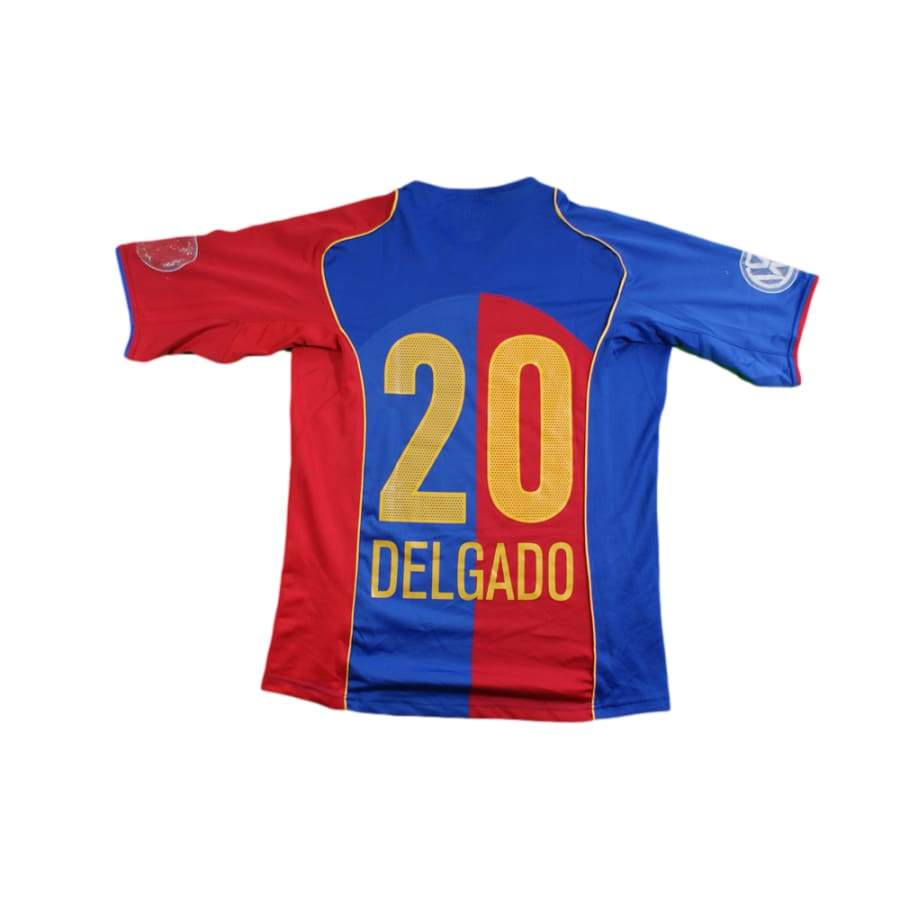 Maillot football vintage FC Bale domicile N°20 DELGADO 2004-2005 - Nike - Autres championnats