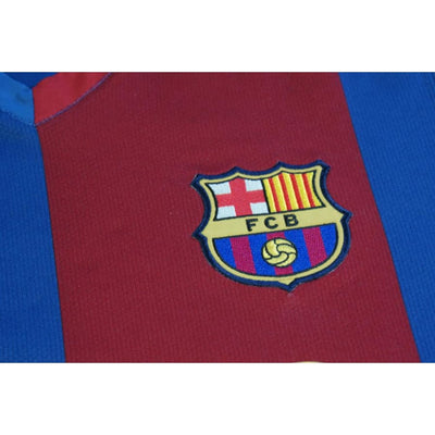 Maillot football vintage FC Barcelone domicile N°10 RONALDINHO 2006-2007 - Nike - Barcelone