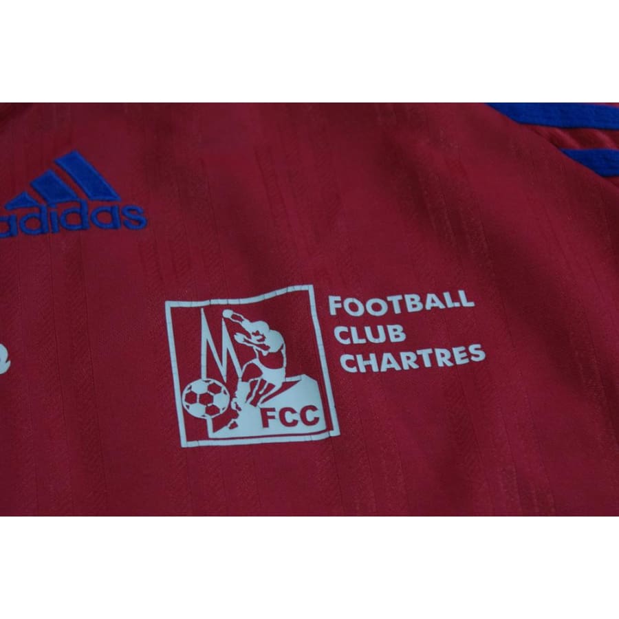 Maillot football vintage FC Chartres domicile N°5 années 2000 - Adidas - Autres championnats