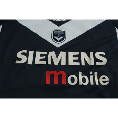 Maillot football vintage Girondins de Bordeaux domicile N°10 DHORASOO 2001-2002 - Adidas - Girondins de Bordeaux