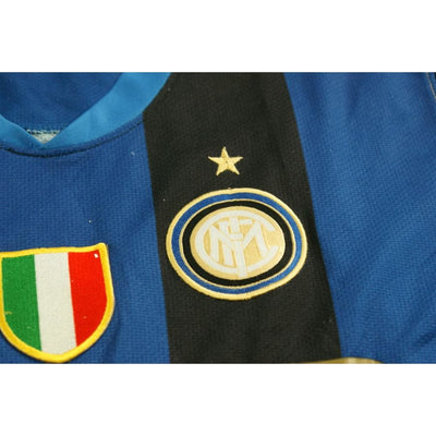 Maillot football vintage Inter Milan domicile N°8 IBRAHIMOVIC 2008-2009 - Nike - Inter Milan