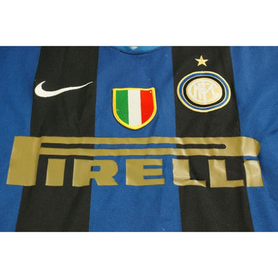 Maillot football vintage Inter Milan domicile N°8 IBRAHIMOVIC 2008-2009 - Nike - Inter Milan