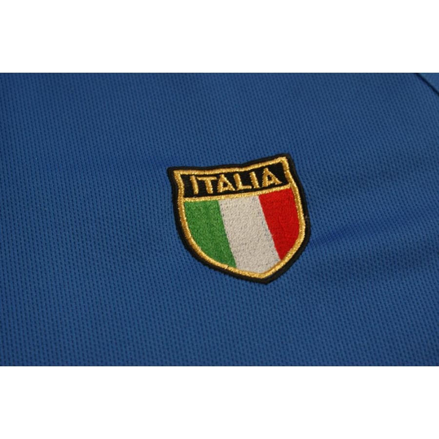 Maillot De Foot Vintage Italie Kappa 2002 - Domicile - Taille S - Bleu - Occasion