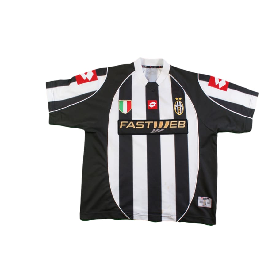 Maillot football vintage Juventus domicile 2002-2003 - Lotto - Juventus FC