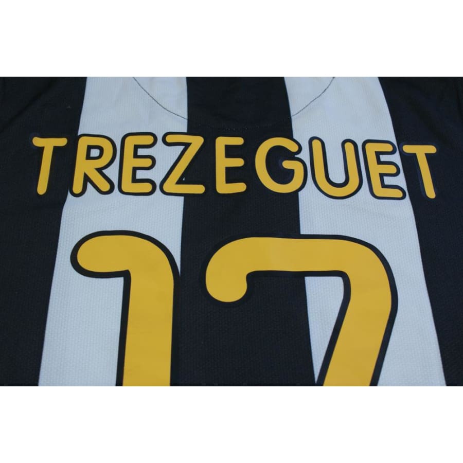 Maillot football vintage Juventus FC domicile N°17 TREZEGUET 2008-2009 - Nike - Juventus FC