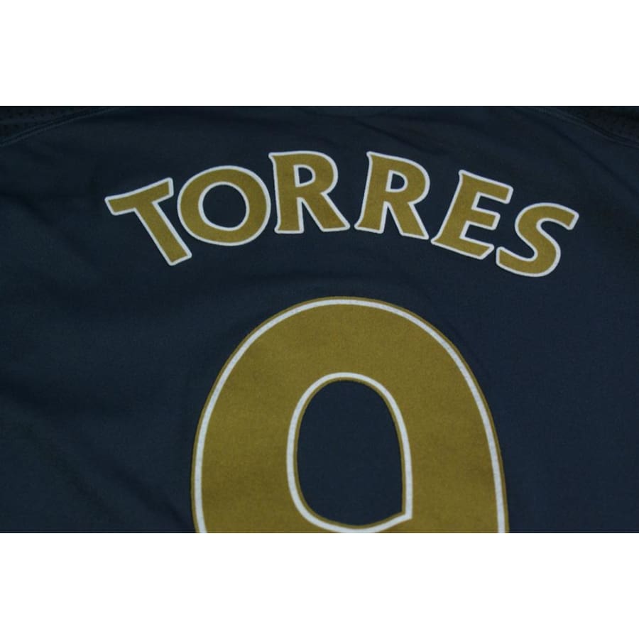 Maillot football vintage Liverpool extérieur N°9 TORRES 2009-2010 - Adidas - FC Liverpool