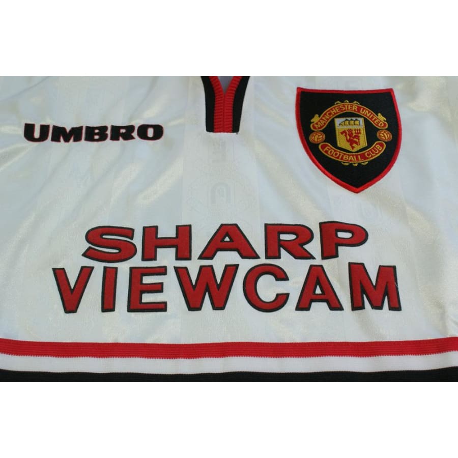 Maillot football vintage Manchester United extérieur 1997-1998 - Umbro - Manchester United