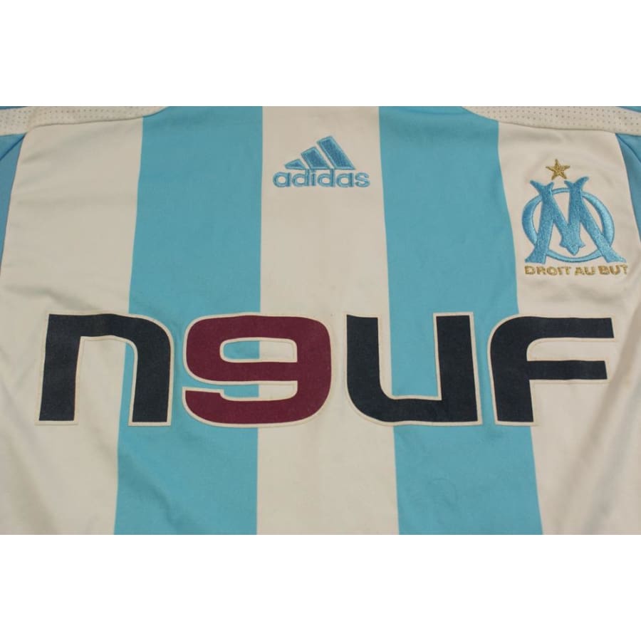 Maillot football vintage Olympique de Marseille extérieur N°12 PIERRE 2007-2008 - Adidas - Olympique de Marseille