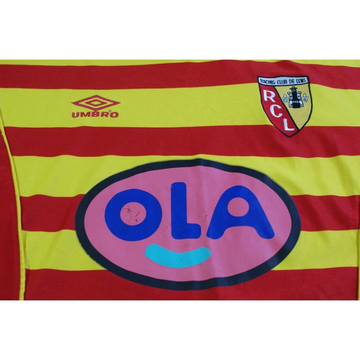 Maillot Diadora Aarau Domicile 2000-2001 – Rouge, Taille L, Homme – État Correct