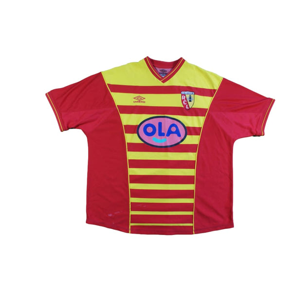Maillots de foot vintage / rétro - The Football Market - Maillot football vintage RC Lens domicile Maillots de foot vintage / rétro - The Football Market - Maillot football vintage RC Lens domicile
