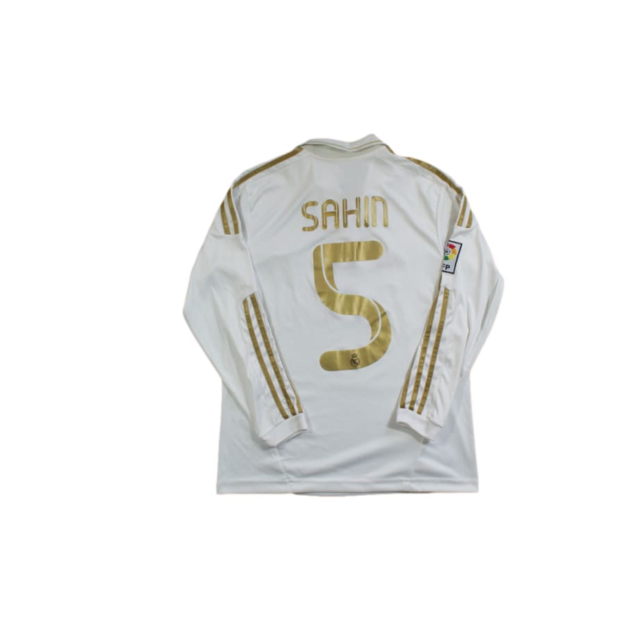 Maillot football vintage Real Madrid CF domicile N°5 SAHIN 2011-2012 - Adidas - Real Madrid