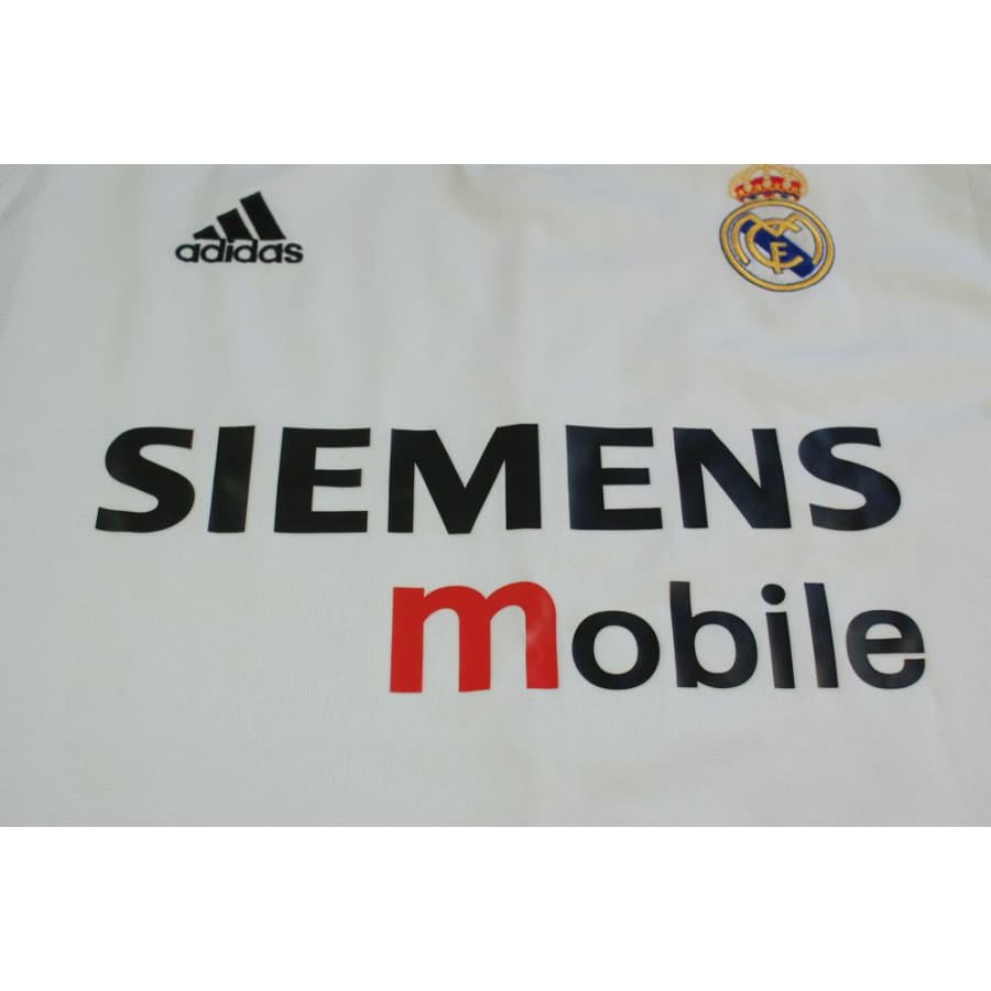 Maillot football vintage Real Madrid domicile 2003-2004 - Adidas - Real Madrid