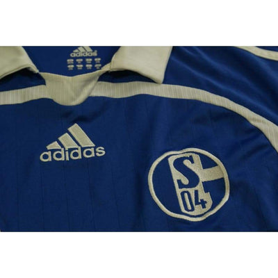 Maillot football vintage Schalke 04 domicile 2007-2008 - Adidas - Autres championnats