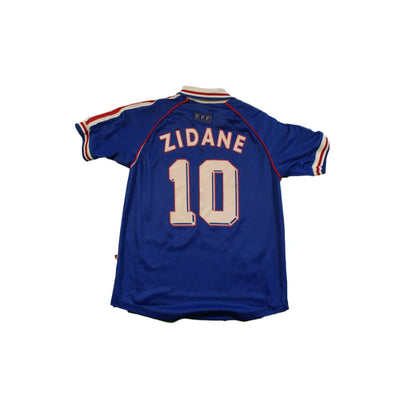 Maillot France 98 vintage enfant N°10 ZIDANE 1998-1999 - Adidas - Equipe de France