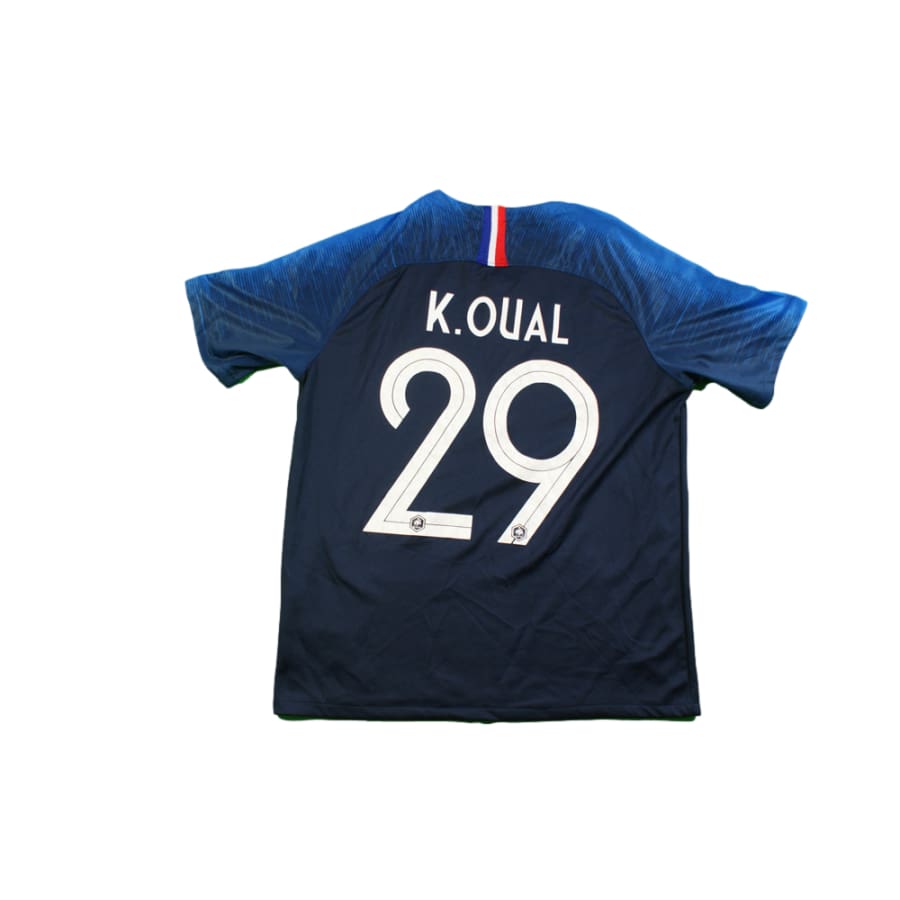 Maillots de foot vintage retro The Football Market Maillot France domicile N 29 K.Oual