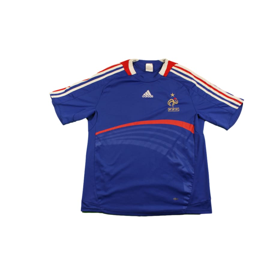 Maillot France Domicile 2008-2009 – Adidas – Rétro – XXL – Occasion
