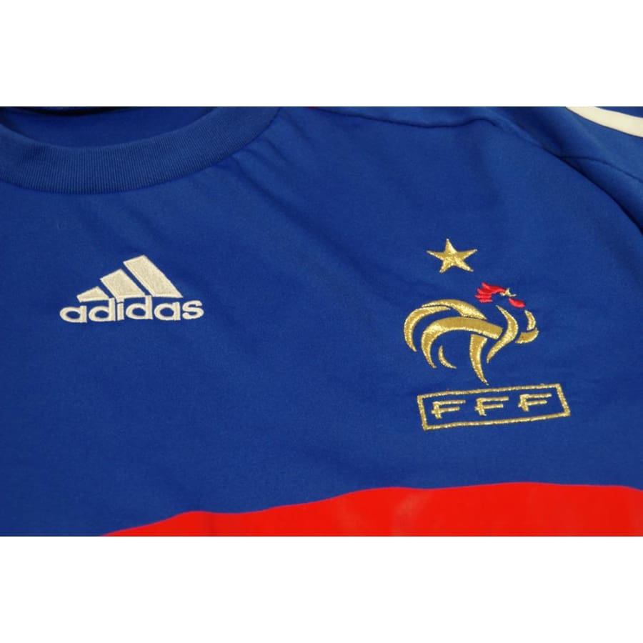 Maillot Equipe De France Domicile 2008-2009 – Adidas Taille L, état Correct