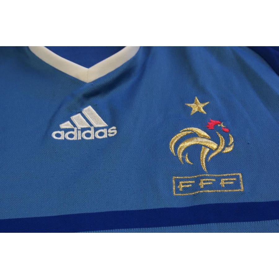 Maillot France rétro domicile 2009-2010 - Adidas - Equipe de France